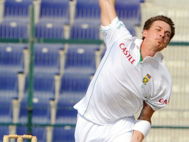 steyn became only the 25th man to take 300 wickets in tests photo afp