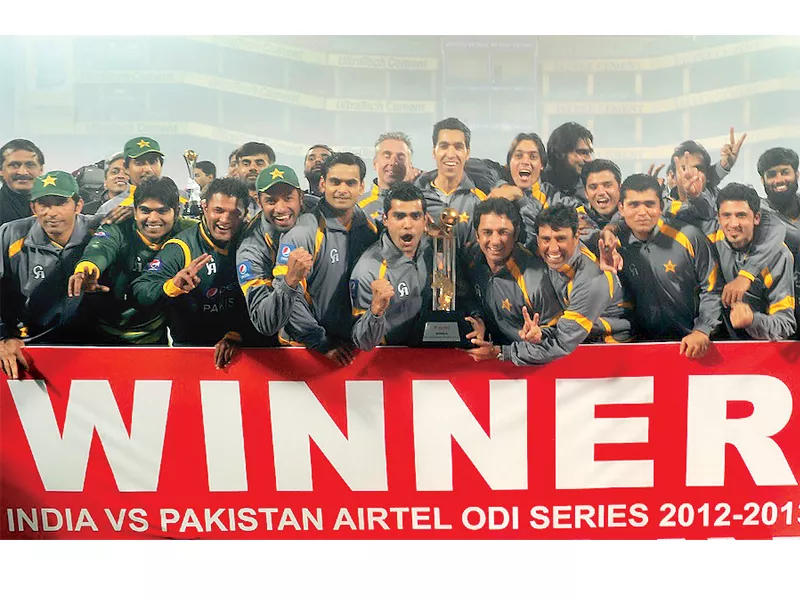 despite losing the third one day international odi against india by 10 runs in new delhi on sunday pakistan managed to seal their victory in the series photo bcci despite losing the third one day international odi against india by 10 runs in new delhi on sunday pakistan managed to seal their victory in the series photo bcci