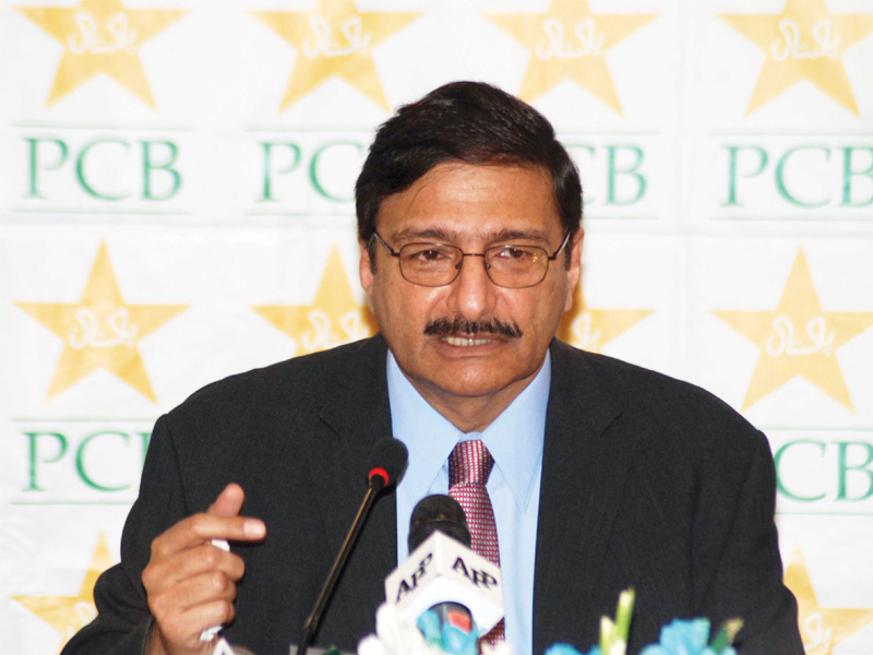 pcb chairman ashraf was content with the tour of india and believes hosting a home series there was a reasonable idea photo file express