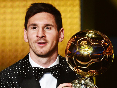best ever messi picks up fourth ballon d or