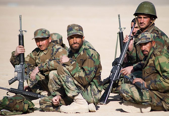 afghan army has demanded that the departing nato forces equip them with drones aircrafts and tanks photo reuters file