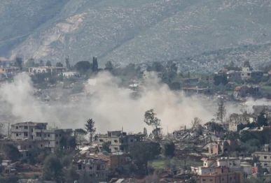 smoke rises in lebanon following an israeli strike photo reuters
