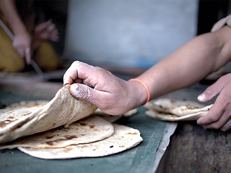 naanbais in lahore and faisalabad have already hiked the price of naan and roti says sardar asghar photo myra iqbal