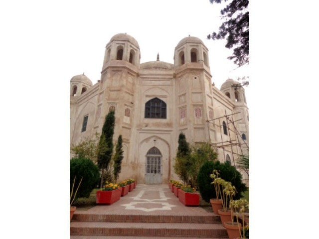 the anarkali tomb is the first monument on which restoration work has been completed since 2011 the anarkali tomb is the first monument on which restoration work has been completed since 2011