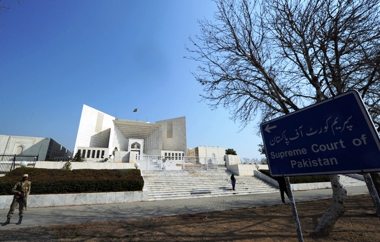 a three member bench headed by chief justice iftikhar muhammad chaudhry heard the hajj scam case with special reference to abdul qadir s application photo afp file