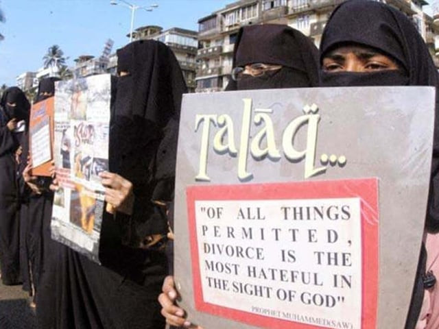 muslim women in india protesting for the triple talaq ban to be implemented in india photo pti muslim women in india protesting for the triple talaq ban to be implemented in india photo pti
