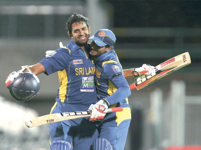 2nd odi thirimanne ton leads sl to 8 wicket win