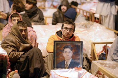 quetta sit in sublime patience in sub zero temperature