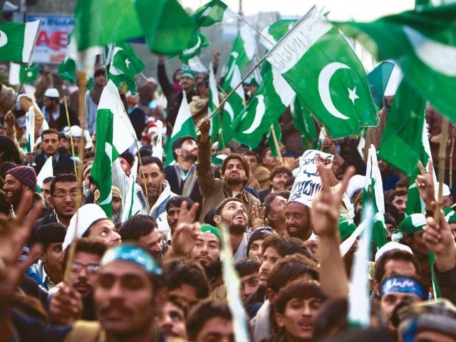 though not four or even a million qadri did succeed in getting a presentable crowd of around a 100 000 photo myra iqbal