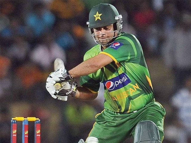 shehzad has insisted that playing test and one day cricket for pakistan is his life s biggest desire photo afp