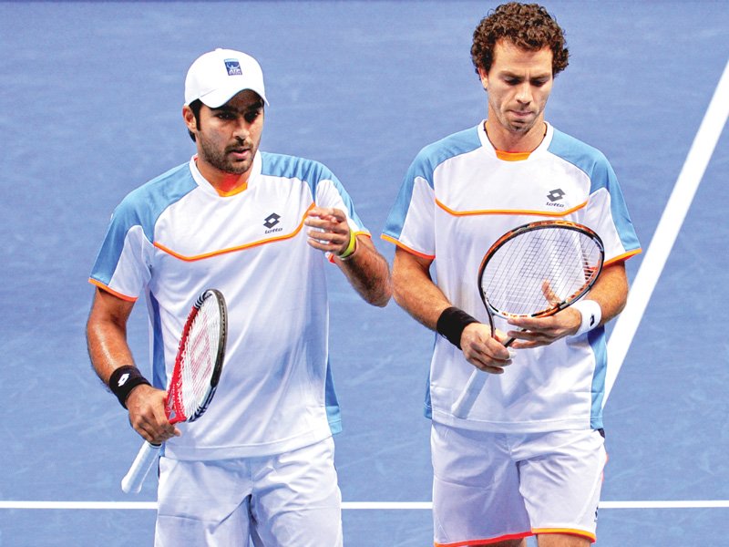with the upset at the apia international at the beginning of the year aisam and rojer turned tables around with a win in their first match at the australian open photo file afp