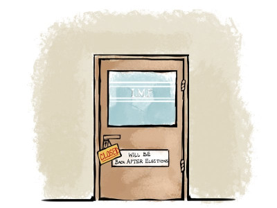 with elections around the corner timeline issues delay decision on new imf loan