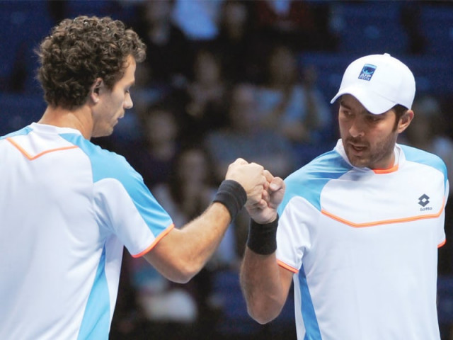 aisam and rojer have progressed to the third round of the australian open in the men s doubles event photo file afp aisam and rojer have progressed to the third round of the australian open in the men s doubles event photo file afp