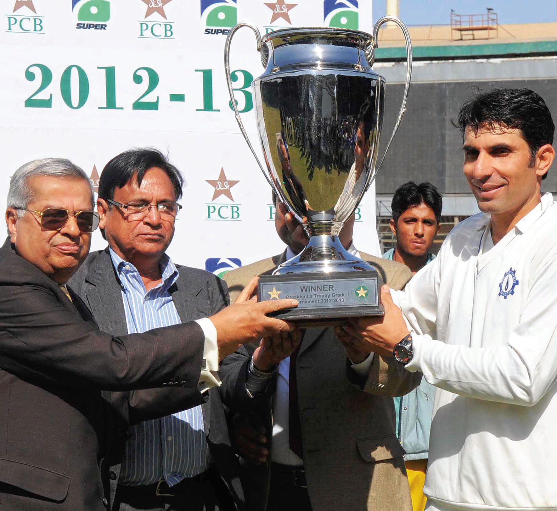 moment of pride sngpl won six drew three and did not lose a single match in their nine matches of the entire tournament photo rashid ajmeri express