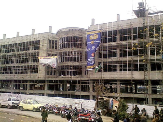 the under construction plaza in karachi company in g 9 is built on a plot that was allegedly auctioned for much lower than its value photo obaid abbasi express the under construction plaza in karachi company in g 9 is built on a plot that was allegedly auctioned for much lower than its value photo obaid abbasi express