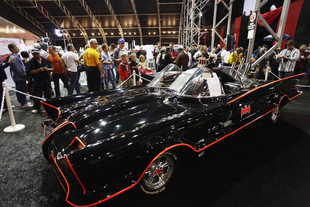 the original batmobile is displayed during the barrett jackson collectors car auction in scottsdale arizona january 19 2013 photo reuters