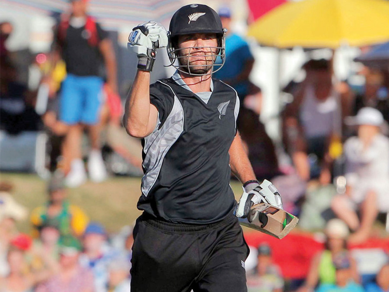 franklin was instrumental in nz s thrilling one wicket win over south africa in the first odi photo afp