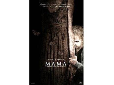 chastain s horror film mama takes big box office win