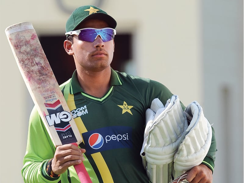 umar akmal continued his impressive form in the quaid trophy with a quickfire 52 for lahore shalimar yesterday photo file afp