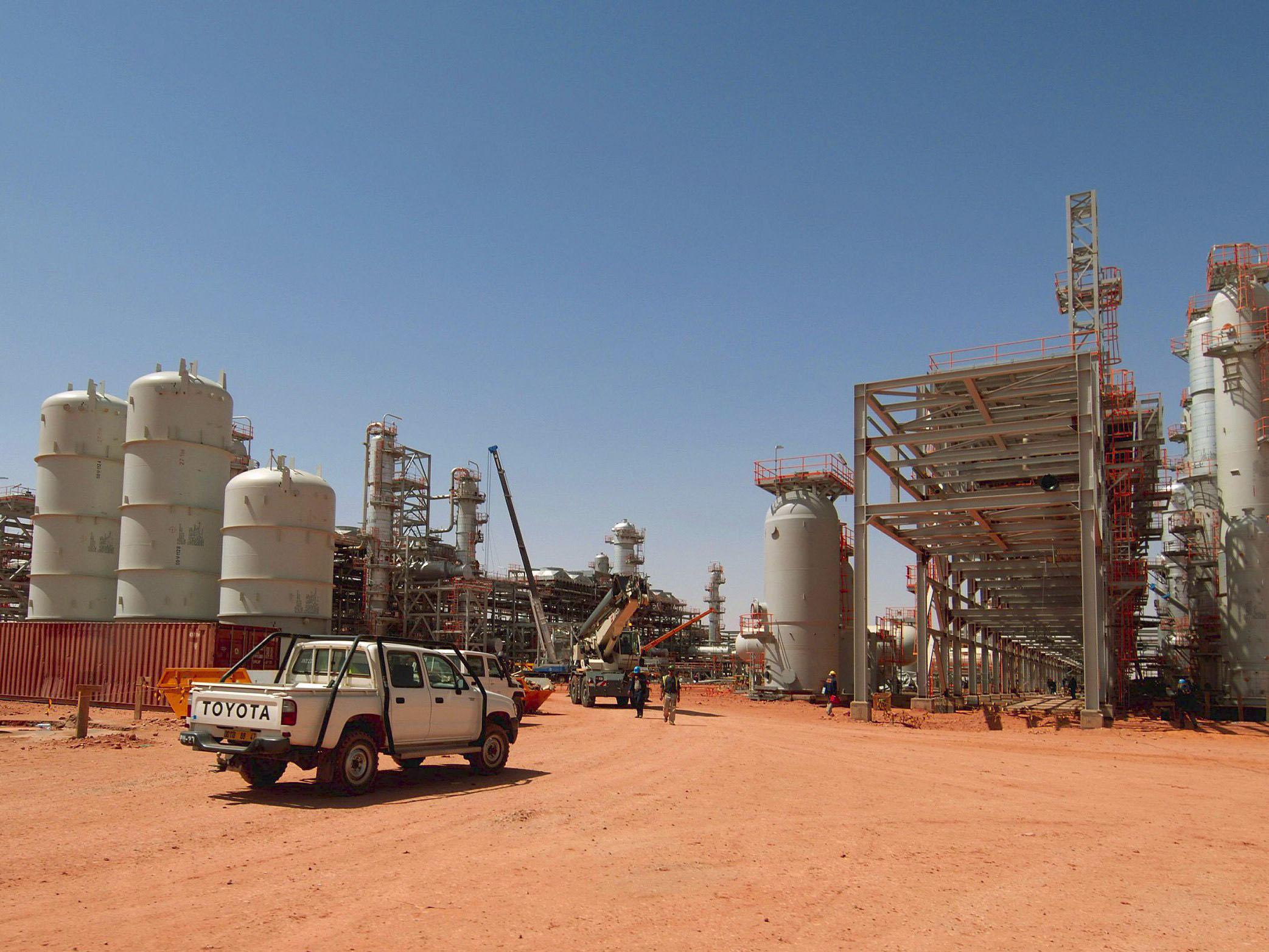 file photo of the gas field in amenas algeria provided by scanpix april 19 2005 photo reuters