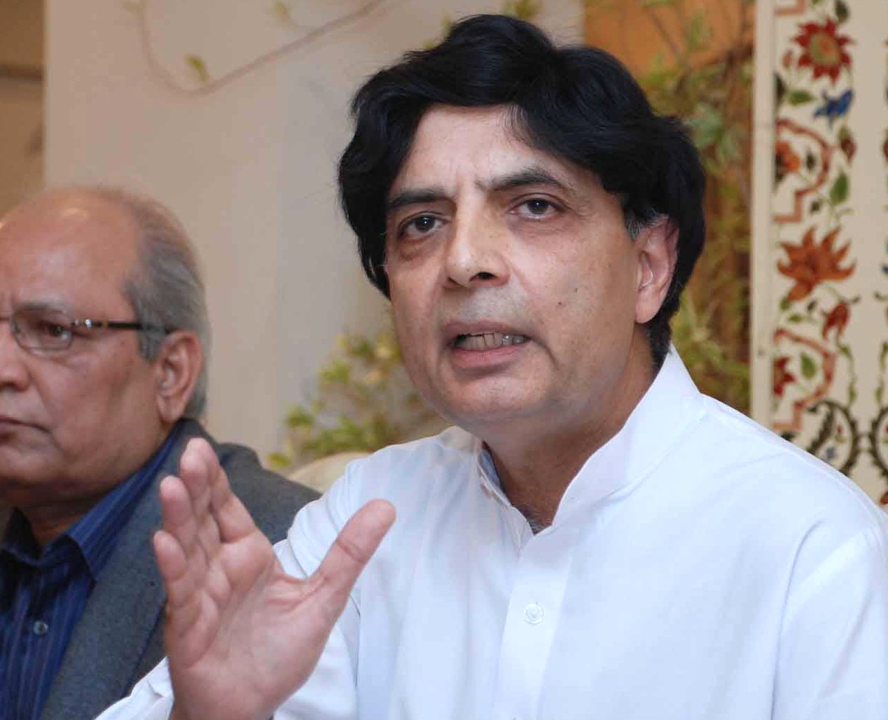 chaudhry nisar ali khan photo file