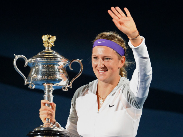 gutsy azarenka came back from a set down and sealed the win on her first match point in two hours 40 minutes to clinch her second grand slam title photo afp gutsy azarenka came back from a set down and sealed the win on her first match point in two hours 40 minutes to clinch her second grand slam title photo afp