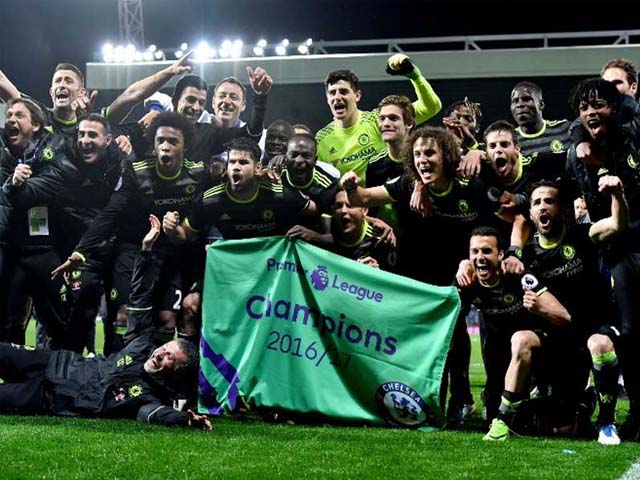 michy batshuayi 039 s late winner helps chelsea secure premier league title photo afp