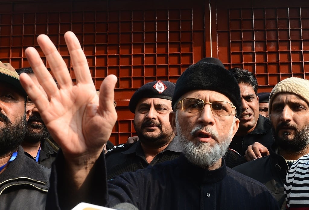 what then is the power dr qadri wields why has he suddenly become such a powerful player on the national scene and why are his curious demands his interventions being catered to at all photo afp