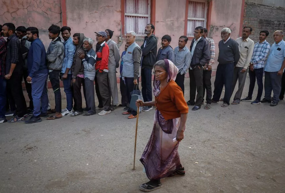 opinion polls conducted in the lead up to the gujarat polls projected the bjp to comfortably retain power in the state opinion polls conducted in the lead up to the gujarat polls projected the bjp to comfortably retain power in the state