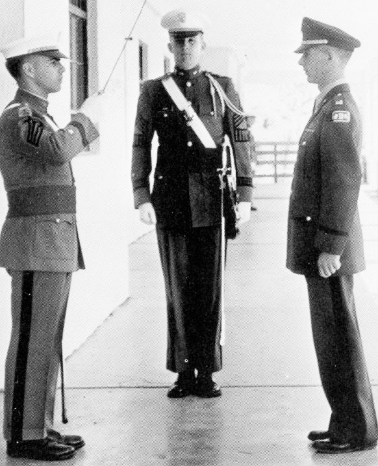 Donald Trump in his Senior Year at New York Military Academy, Cornwall-on-Hudson, NY in 1964.