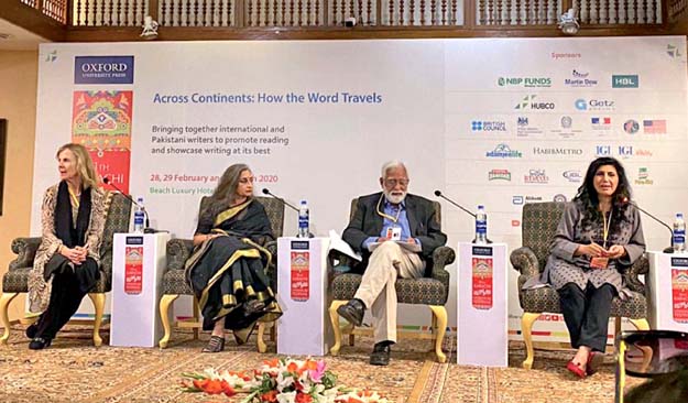 Speakers, at a session titled âWomen of Substanceâ at KLF, highlight the achievements and struggles of Benazir Bhutto, Fatima Jinnah and Asma Jehangir. PHOTO: EXPRESS