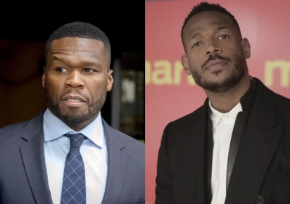 Marlon Wayans mocks 50 Cent in latest social media feud over pink suit