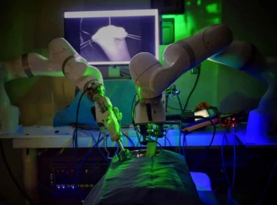 robot successfully performs keyhole surgery on pigs