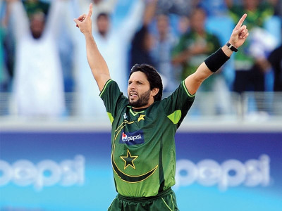 afridi in line to feature against afghanistan