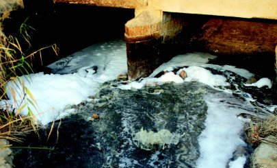 despite industrial estate s affluence it ignores toxic effluence say environmentalists