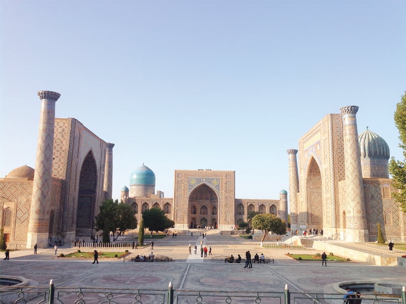 the registan the heart of samarkand photo jawad chaudhry