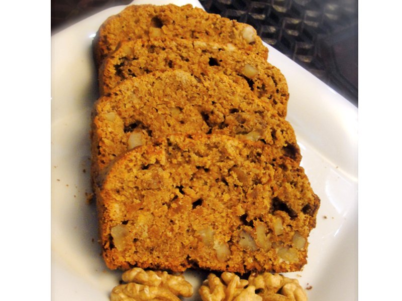 here is the classic banana bread recipe with an interesting twist