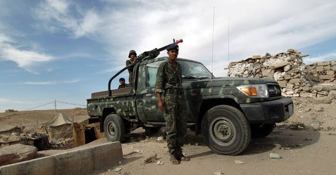 the military used artillery and aircraft to target the hideout near shaqra photo afp file