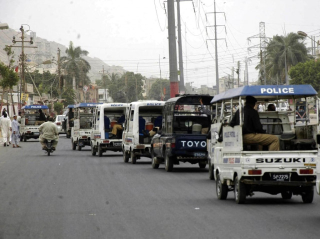 five of the suspects were taken into custody from the raees goth area and five from hub river road photo express file five of the suspects were taken into custody from the raees goth area and five from hub river road photo express file