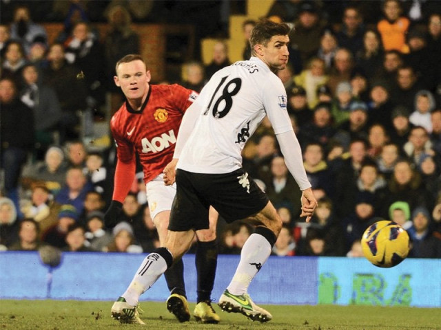 fulham manager martin jol admitted rooney had been the difference in a closely fought game that was much more evenly balanced than their fa cup meeting photo reuters fulham manager martin jol admitted rooney had been the difference in a closely fought game that was much more evenly balanced than their fa cup meeting photo reuters
