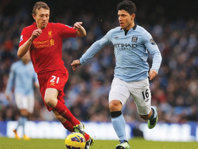 aguero s wonder goal late in the second half salvaged a point for city against liverpool photo reuters aguero s wonder goal late in the second half salvaged a point for city against liverpool photo reuters