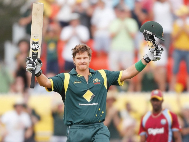 australia bagged the series win against west indies as they clinched the third odi by 39 runs with the help of watson s century photo reuters australia bagged the series win against west indies as they clinched the third odi by 39 runs with the help of watson s century photo reuters