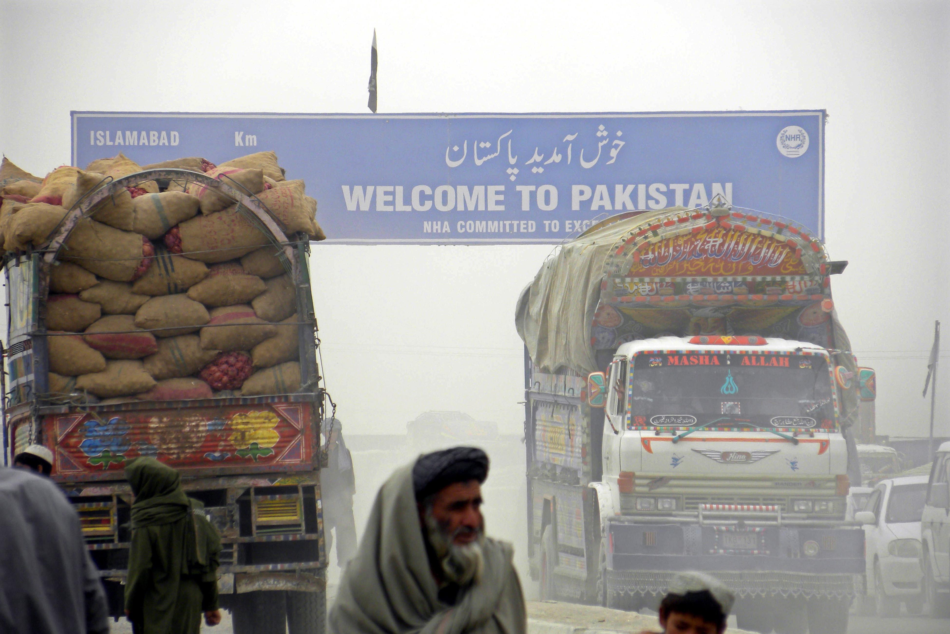 the move was intended in response to delays in the clearance of around 3500 afghan containers at karachi port photo file epa