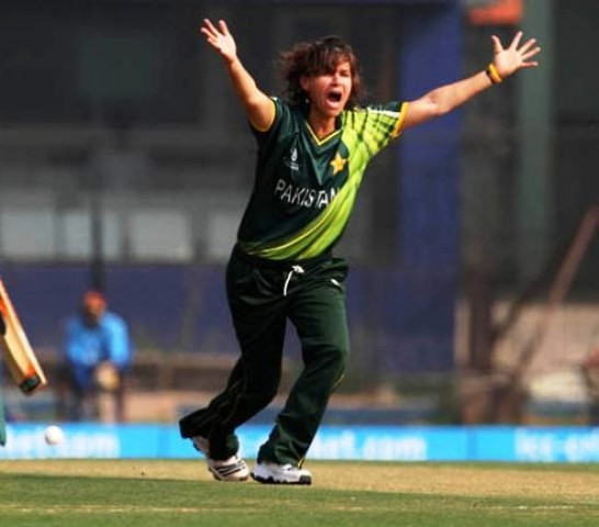 a file photo of qanita jalil making an appeal duirng a match photo icc women 039 s world cup a file photo of qanita jalil making an appeal duirng a match photo icc women 039 s world cup