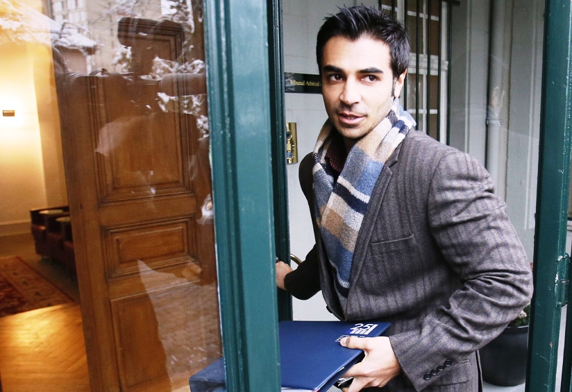 salman butt arrives for a hearing at the court of arbitration for sports cas in lausanne on february 8 2013 photo reuters