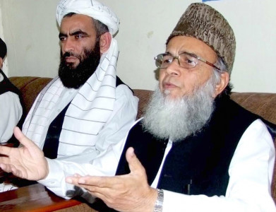 ji chief joins chorus urging govt to talk to taliban
