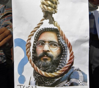 india parliament attack plotter afzal guru hanged