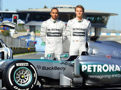 hamilton helping drive mercedes forward