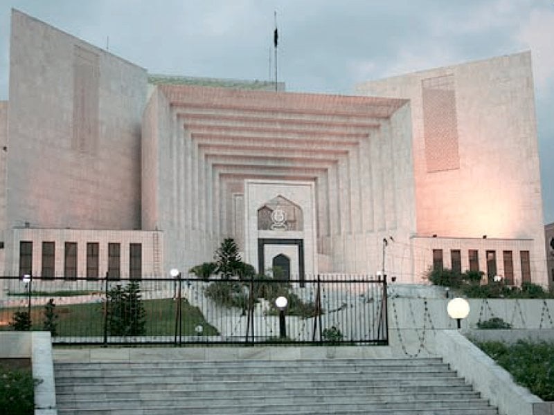 supreme court forms three judge bench for reconstitution of the election commission of pakistan photo file