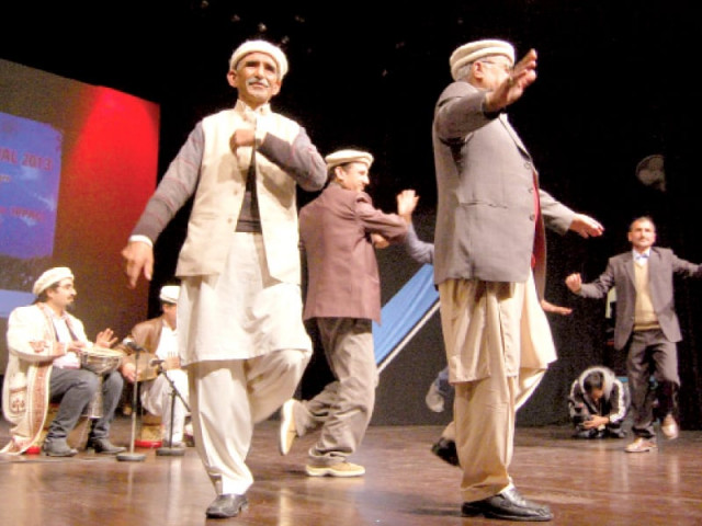 the festival featured local dances of the gilgit balistan region photo muhammad javaid express the festival featured local dances of the gilgit balistan region photo muhammad javaid express